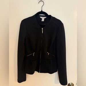 White House Black Market peplum blazer